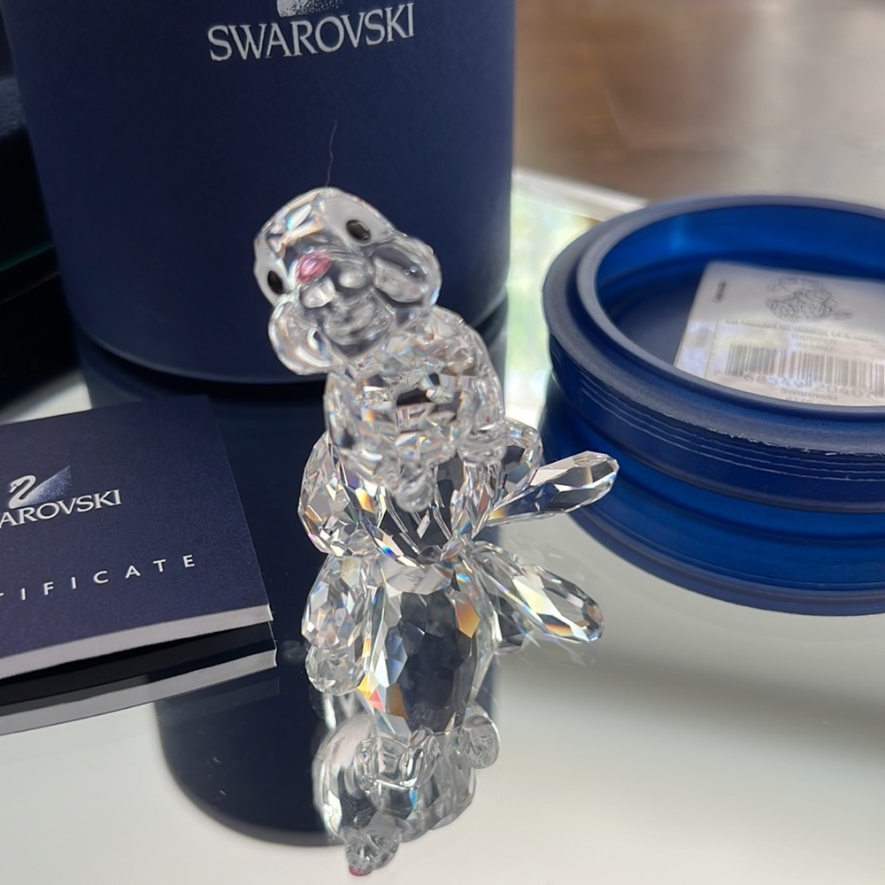 🐇SWAROVSKI CRYSTAL THUMPER - Retired - Boxed with Certificate